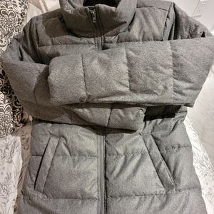 GREY PUFFY JACKET